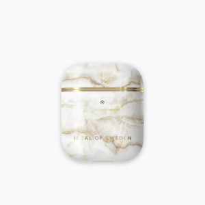 IDeal of Sweden AirPods case ? Wit met goud / AirPods 1/2