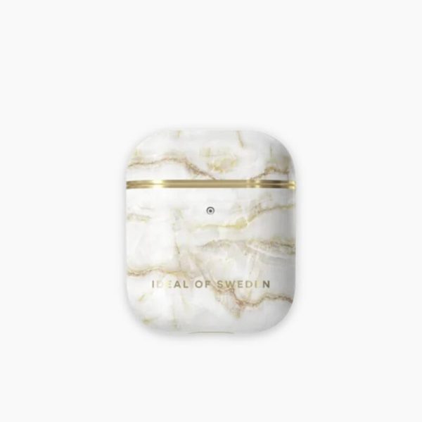 IDeal of Sweden AirPods case ? Wit met goud / AirPods 1/2