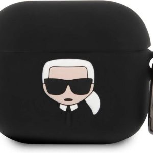 Karl Lagerfeld AirPod 3 Case - zwart - silicone