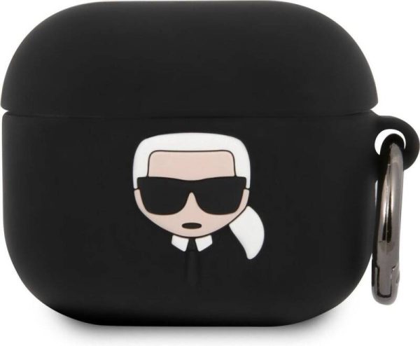 Karl Lagerfeld AirPod 3 Case - zwart - silicone