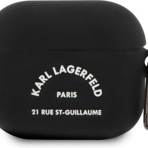 Karl Lagerfeld AirPods case ? zwart / AirPods pro