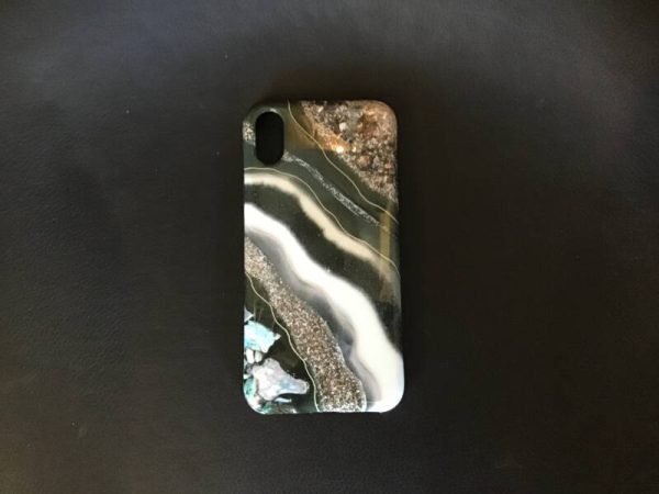 Backcase IPhone X/XS  glitter-steentjes