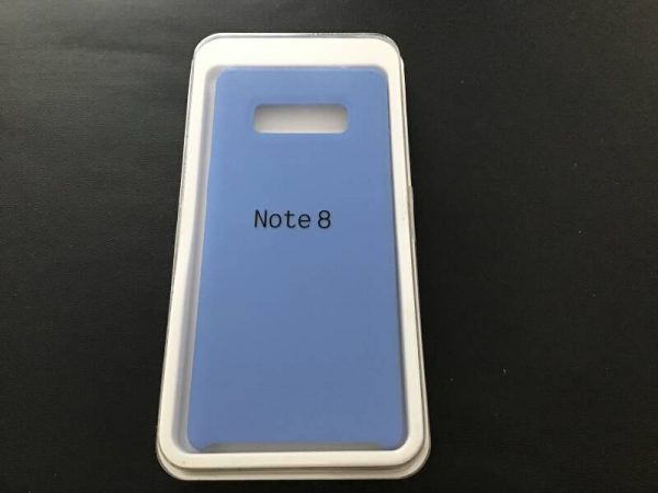 Samsung Note 8 / Backcase licht blauw