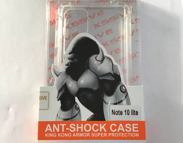 Samsung Note 10 lite /  Antishock case /  achterkant