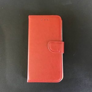 Motorola G8 plus / Bookcase roodbruin