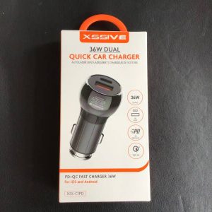 Xssive Quick Car Charger / iPhone en Android (type-c)