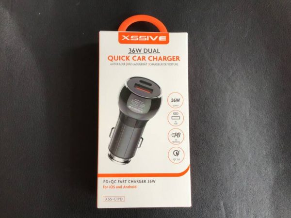 Xssive Quick Car Charger / iPhone en Android (type-c)