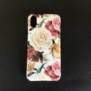 Backcase - IPhone X/XS  -Bloemen ? IPhone X/XS