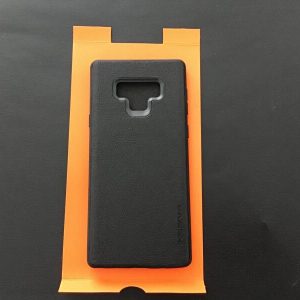 Samsung Note 9 -  Backcase lederlook zwart ? Samsung Note 9