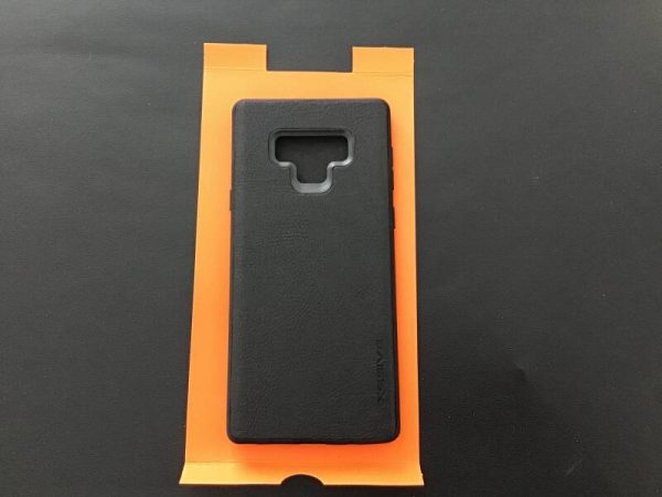 Samsung Note 9 -  Backcase lederlook zwart ? Samsung Note 9