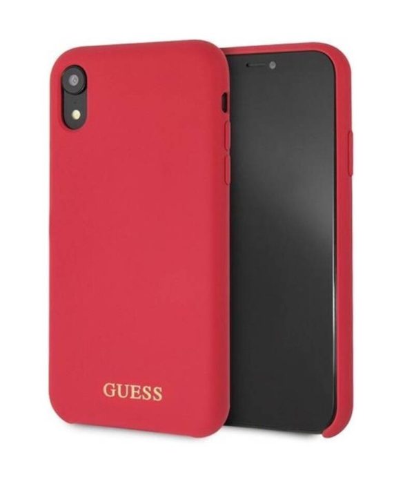 Guess - IPhone XR - Backcase - rood