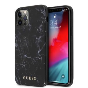 Guess - iPhone 11 pro - Backcase - zwart / marmer ? Zwart marmer / Iphone 11 pro