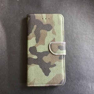 Samsung Galaxy A50 - Bookcase - hoesje- legerprint - camouflage - groen