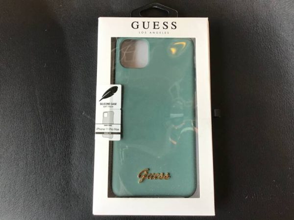 Guess - iPhone 11 pro Max -  Backcase - groen