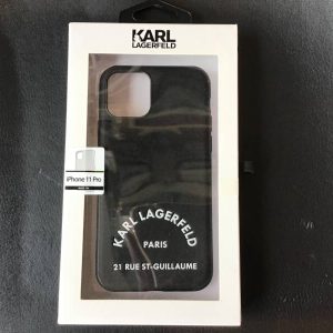 Karl Lagerfeld - iPhone 11 pro - Backcase - zwart