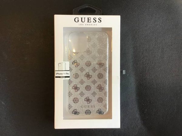 Guess - iPhone 11 pro - Backcase - zilver