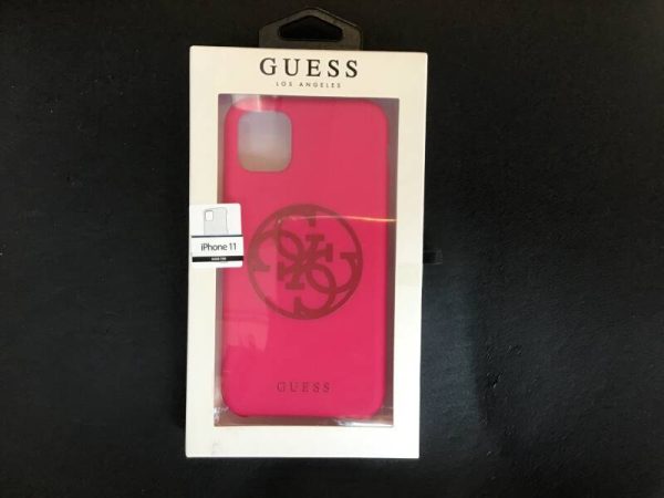 Guess - iPhone 11 - Backcase - roze