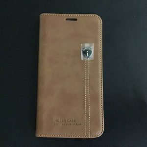 Samsung S6 edge plus - bookcase bruin-camel