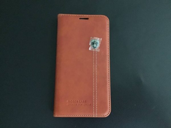 Samsung S6 edge plus - bookcase rood/bruin