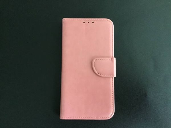 Samsung S6 edge - bookcase oud/roze