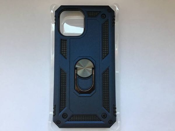 iPhone 12 pro Max / Backcase magneet - blauw