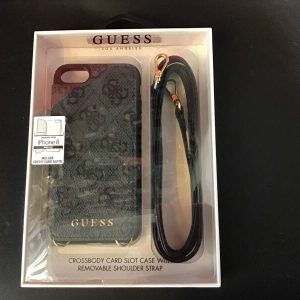 Guess - Backcase met extra pasvakjes flap -  schouderband / zwart