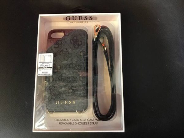 Guess - Backcase met extra pasvakjes flap -  schouderband / zwart