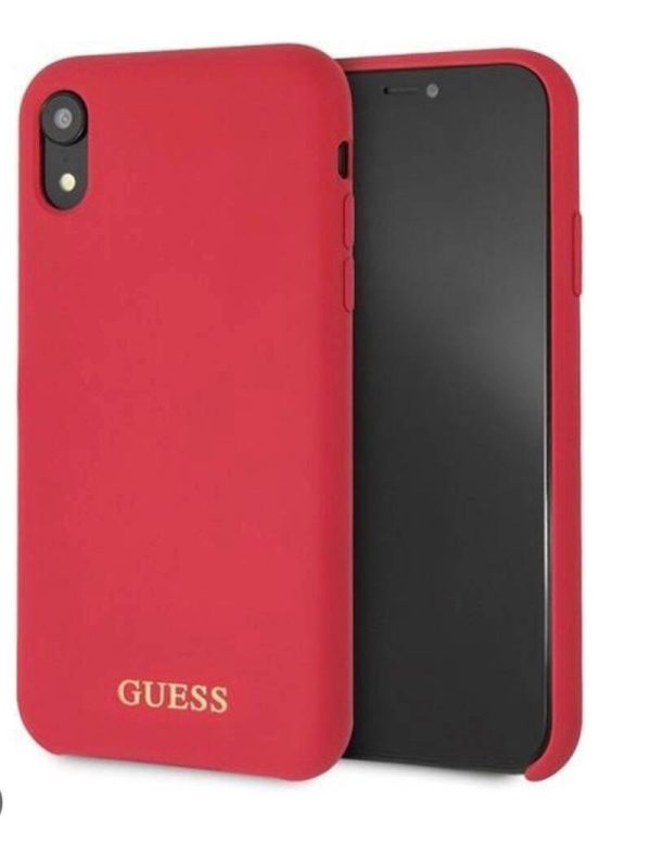 Guess - iPhone X/XS - Backcase - rood