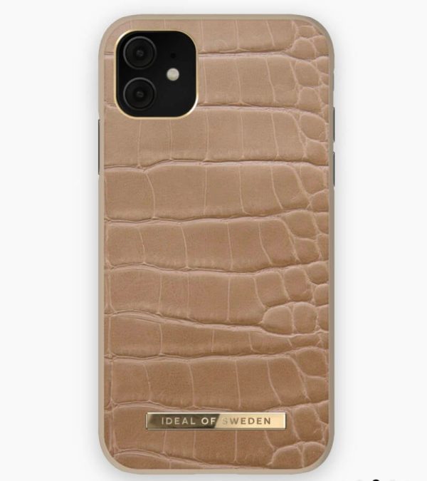 IDeal of Sweden - iPhone 13 - Backcase - Camel-Croco