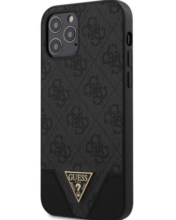 Guess - IPhone 12 / 12 pro - Backcase - zwart