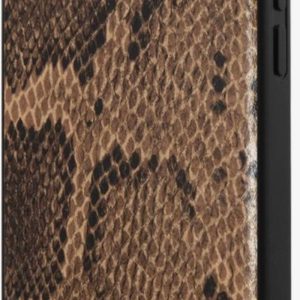 Guess - IPhone 12 / 12 pro - Backcase - bruin - slangenprint