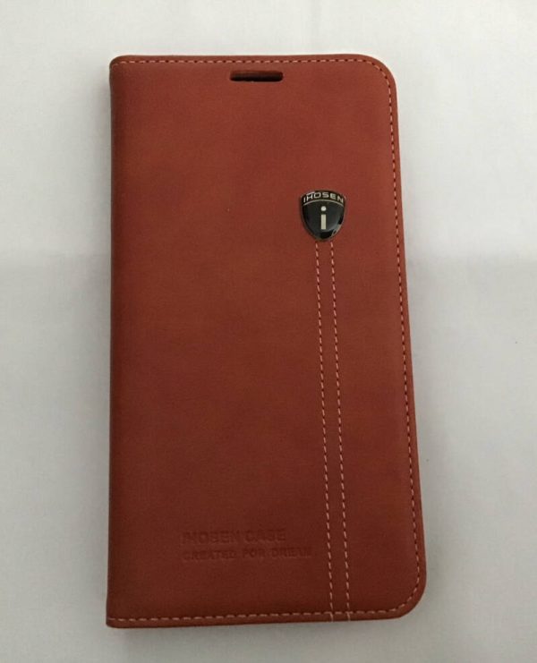 Samsung S6 edge Plus - Bookcase - Ihosen - rood/bruin