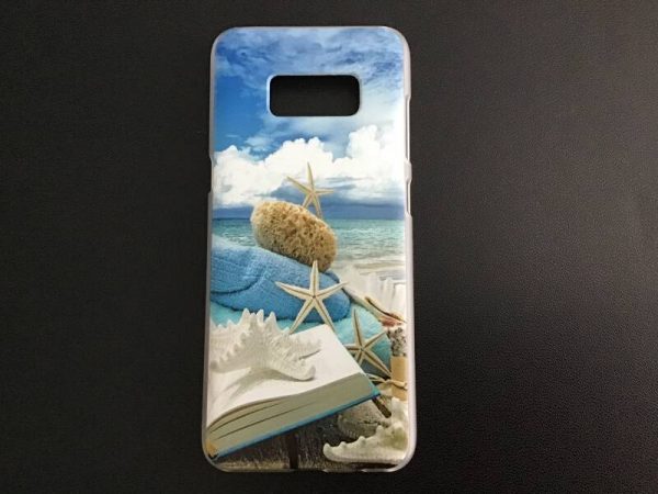 Samsung S8 #backcase #hoesje #strand #zee