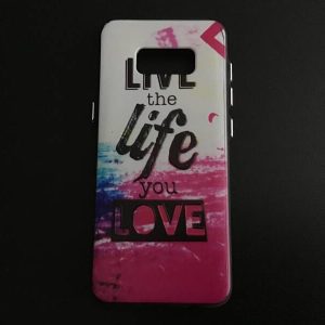 Samsung S8 #backcase #hoesje #live life love