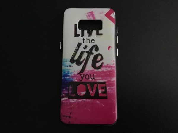 Samsung S8 #backcase #hoesje #live life love