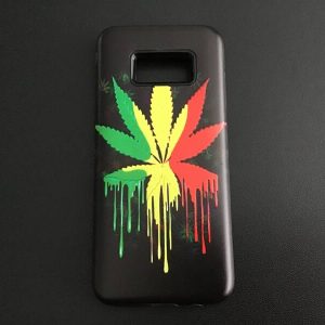 Samsung S8 #backcase #hoesje #reggae - blad