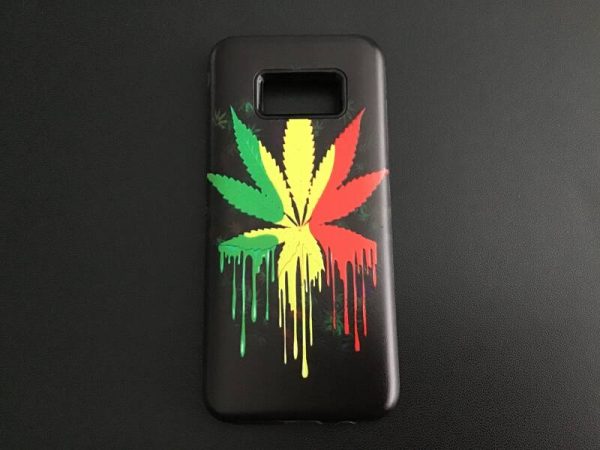 Samsung S8 #backcase #hoesje #reggae - blad