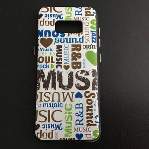 Samsung S8 #backcase #hoesje #muziek