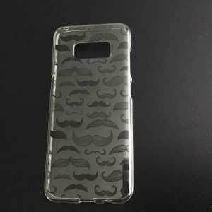 Samsung S8 #backcase #hoesje #snor #moustache