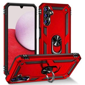 Samsung galaxy S10 - Armor Ring Hardcase - rood