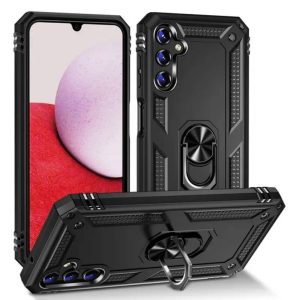 Samsung galaxy S10 - Armor Hardcase Ring - zwart